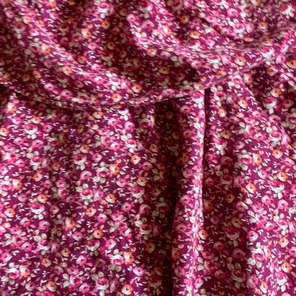 Aeropostale Pink Ruffled Tiered Mini Skirt 310 - Picture 6 of 9